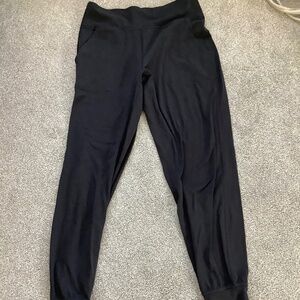 lululemon joggers black size 8